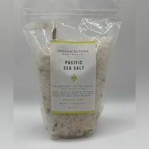Organik Botanik Pacific Sea Salt Fragrant Bath Soak